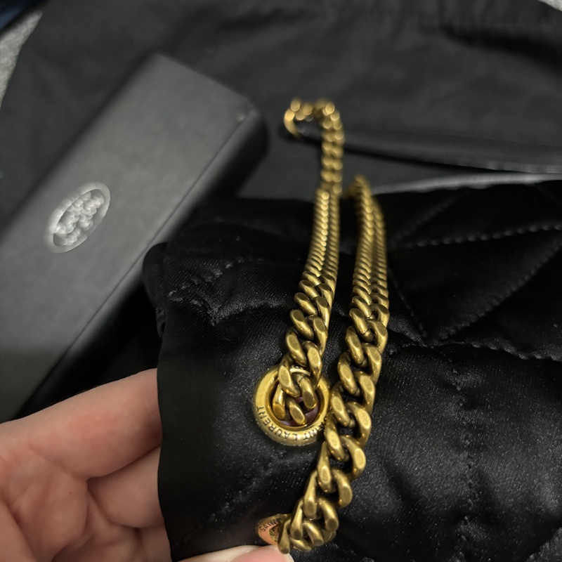 SAINT LAURENT YSL 可斜揹肩背 內裡有卡夾 正櫃購入九萬多-8