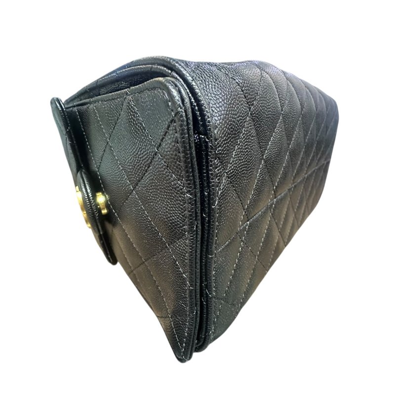 【美收精品】CHANEL黑色牛皮荔枝紋25 MINI 4-921-8