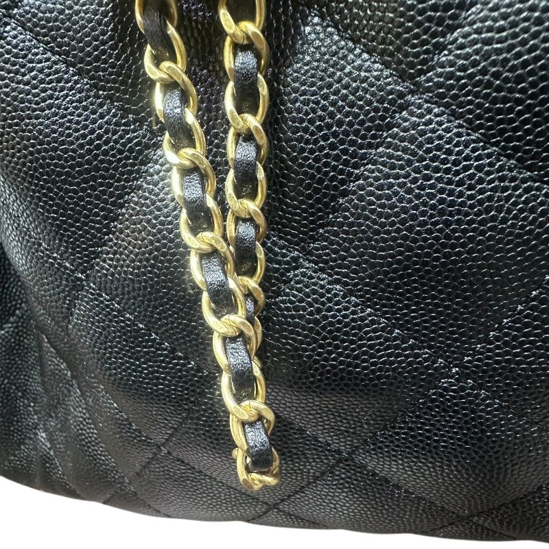 【美收精品】CHANEL黑色牛皮荔枝紋25 MINI 4-921-10