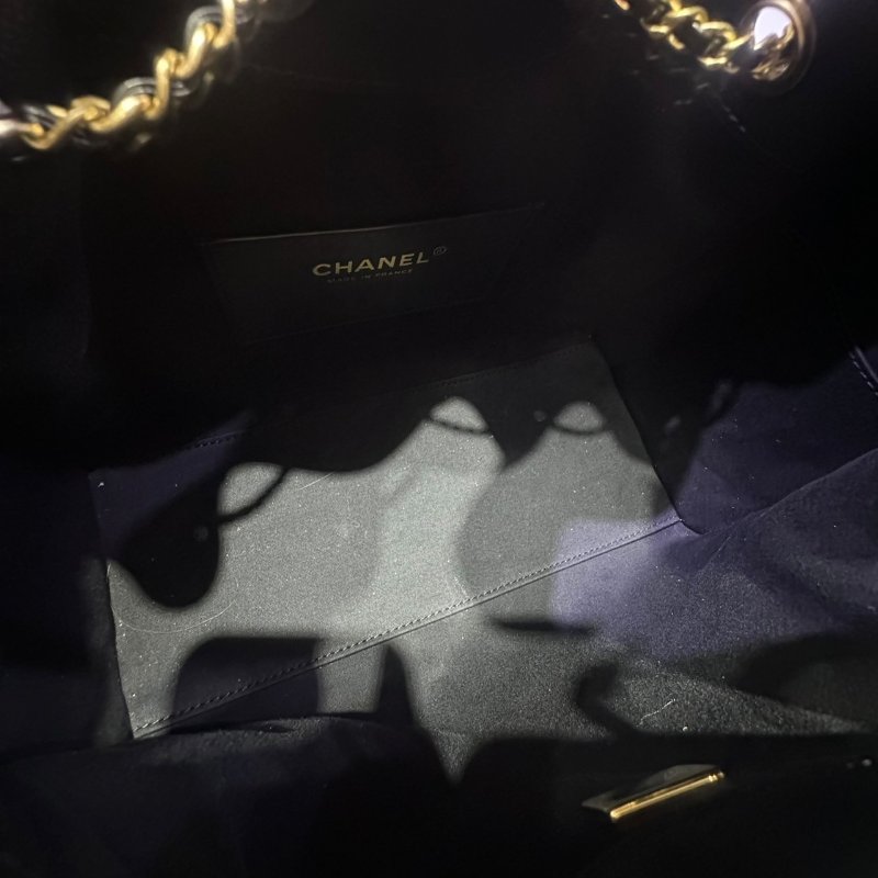 【美收精品】CHANEL黑色牛皮荔枝紋25 MINI 4-921-13