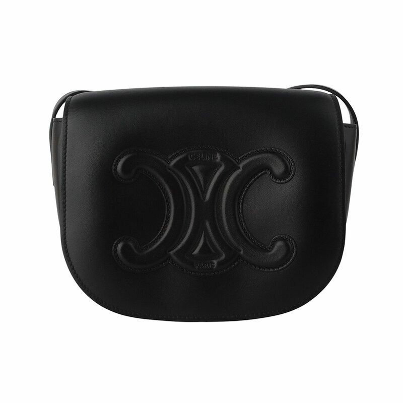 【包稅】CELINE Céline 198263DU3 Triope 中型波爾卡包 B7177-0