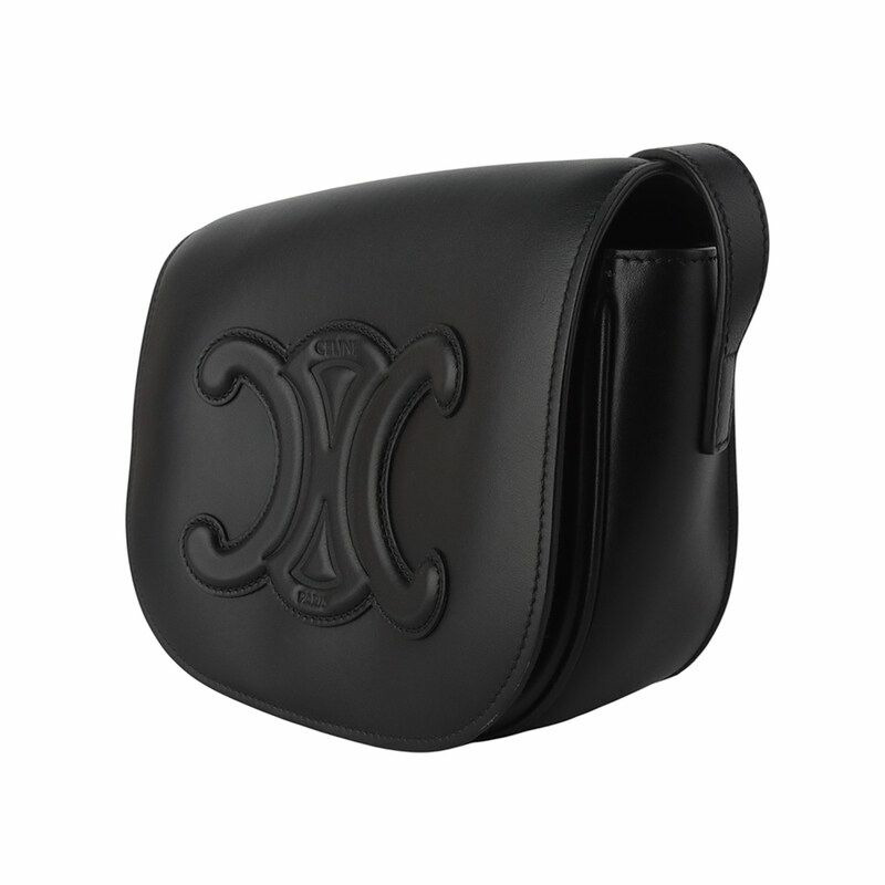 【包稅】CELINE Céline 198263DU3 Triope 中型波爾卡包 B7177-1