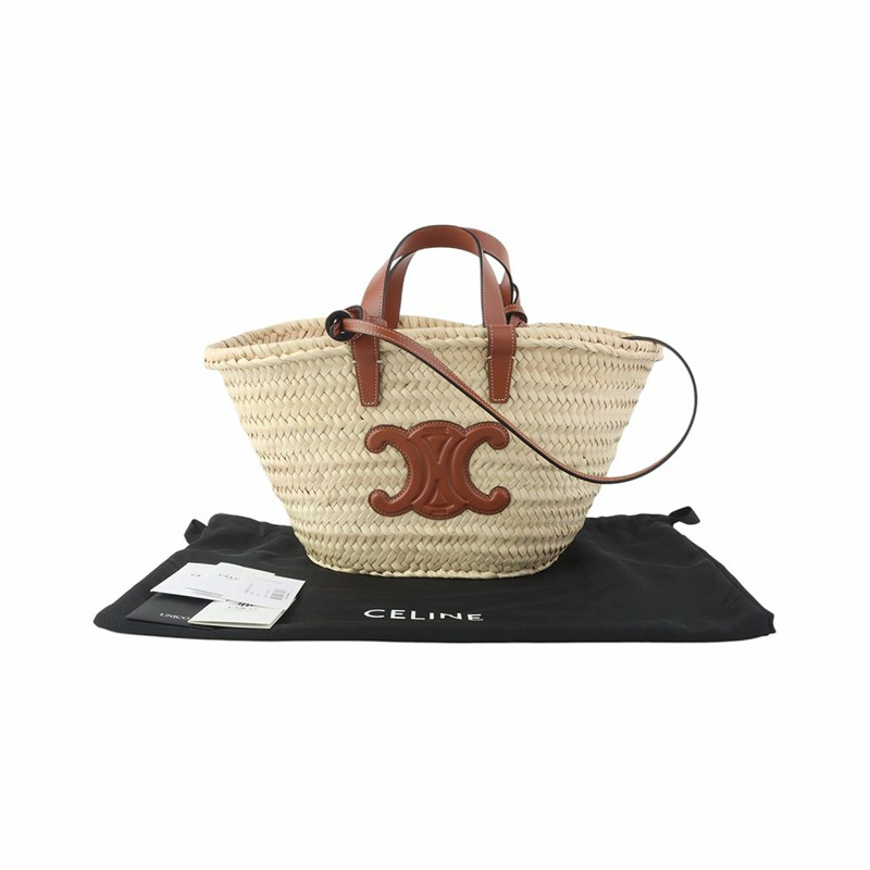 【包稅】CELINE Triope Tin Classic Panier 藤編包 113832EFA-7