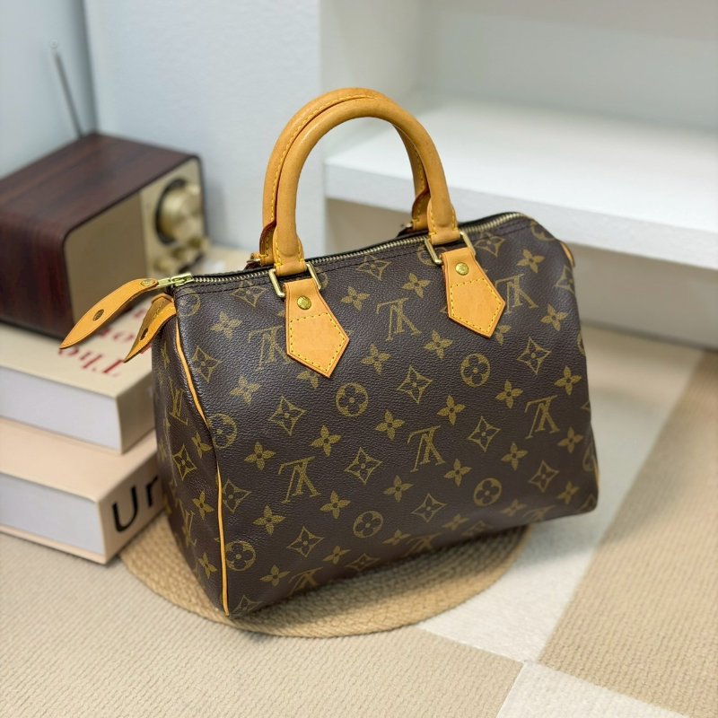 🏷LV 路易威登．Speedy25 老花波士頓-0
