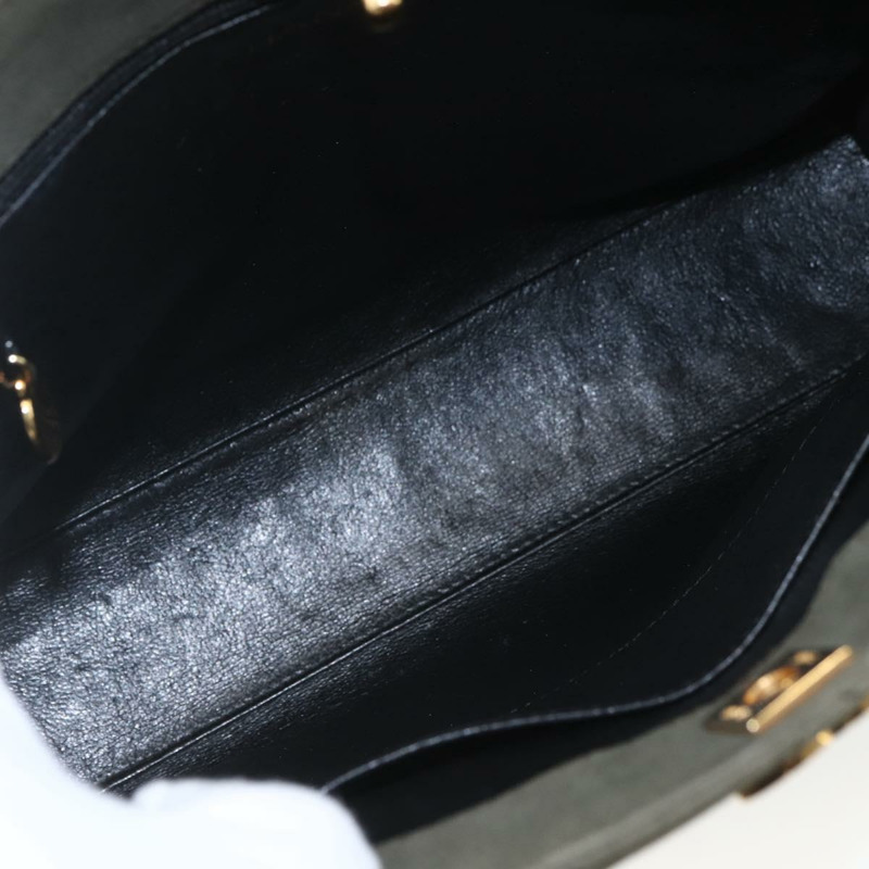 【日本直送】香奈兒 Matelasse 麂皮肩背包 卡其色 CC Auth 122906-15