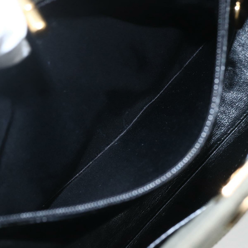 【日本直送】香奈兒 Matelasse 麂皮肩背包 卡其色 CC Auth 122906-19