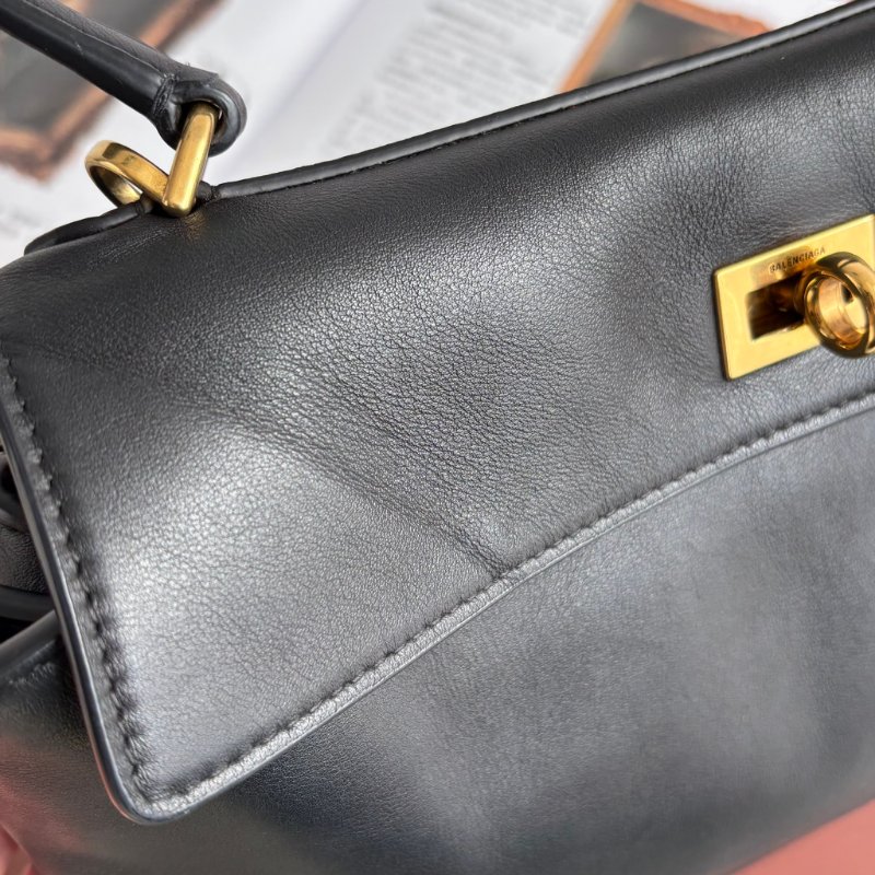 小款 ::BALENCIAGA:: 巴黎世家 Rodeo Small Leather Top-Handle Bag 手提包 肩背包 斜背包-16