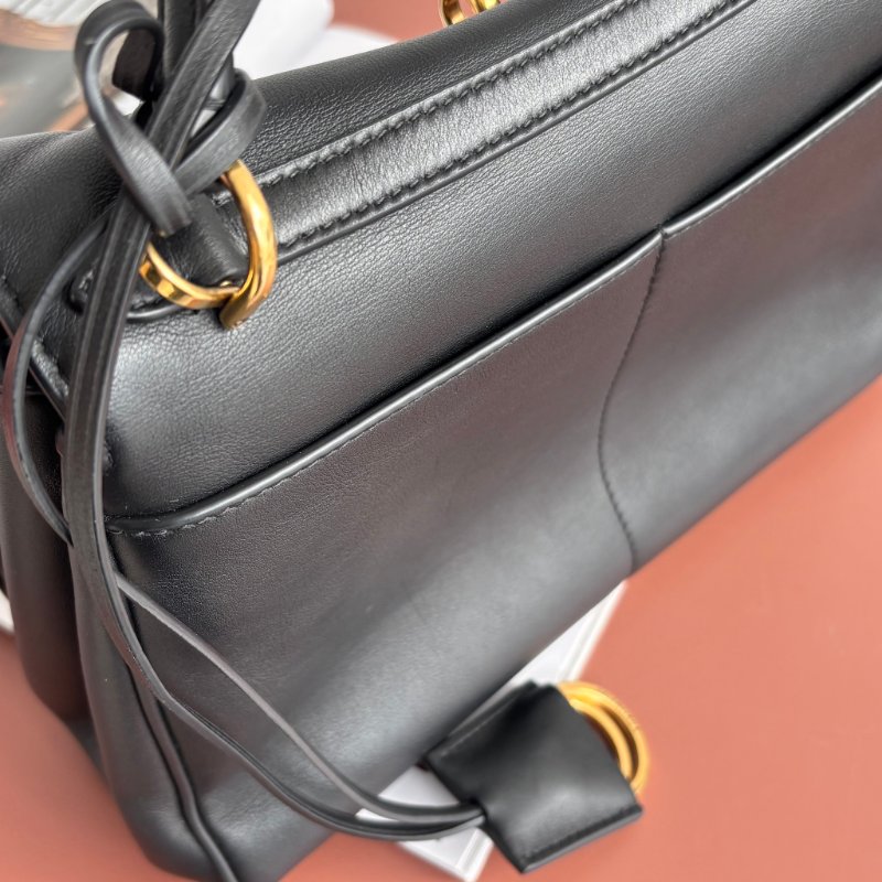 小款 ::BALENCIAGA:: 巴黎世家 Rodeo Small Leather Top-Handle Bag 手提包 肩背包 斜背包-17