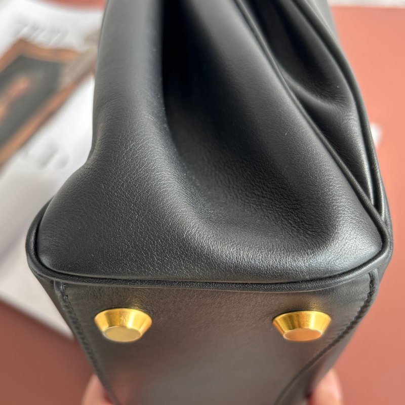 小款 ::BALENCIAGA:: 巴黎世家 Rodeo Small Leather Top-Handle Bag 手提包 肩背包 斜背包-22
