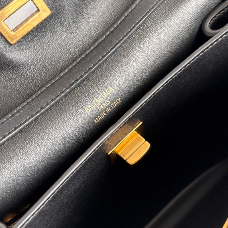 小款 ::BALENCIAGA:: 巴黎世家 Rodeo Small Leather Top-Handle Bag 手提包 肩背包 斜背包-23