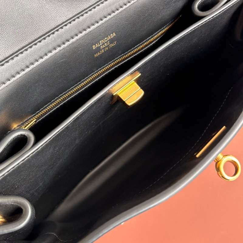 小款 ::BALENCIAGA:: 巴黎世家 Rodeo Small Leather Top-Handle Bag 手提包 肩背包 斜背包-24