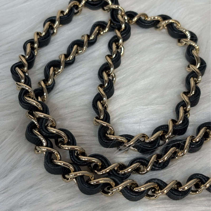 CHANEL A35200 17 MINI COCO CF 黑色荔枝 牛皮金鍊 方胖 方胖子 口蓋包-43