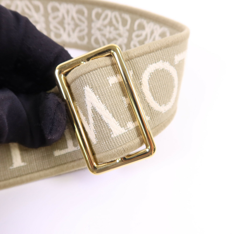 LOEWE 牛皮皮革Mini Gate金扣肩背袋-7