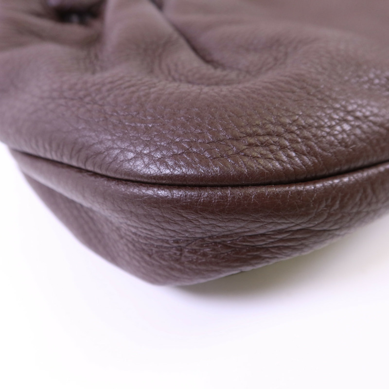 BOTTEGA VENETA 牛皮皮革Hand Bag金扣手挽袋-12