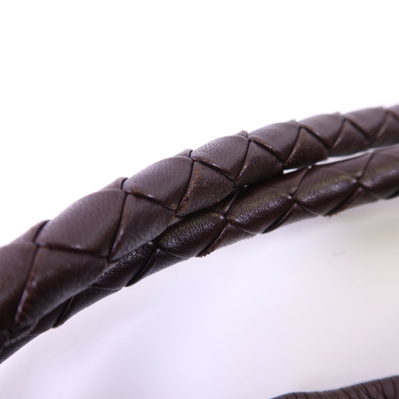BOTTEGA VENETA 牛皮皮革Hand Bag金扣手挽袋-17