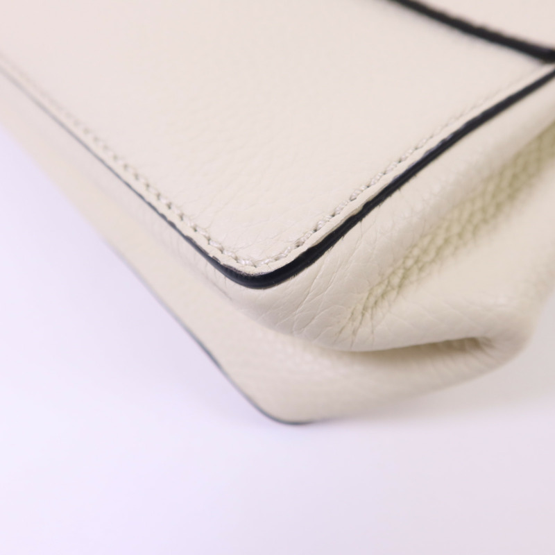 Valentino 牛皮皮革VRing Top Handle金扣手挽肩背兩用袋-13