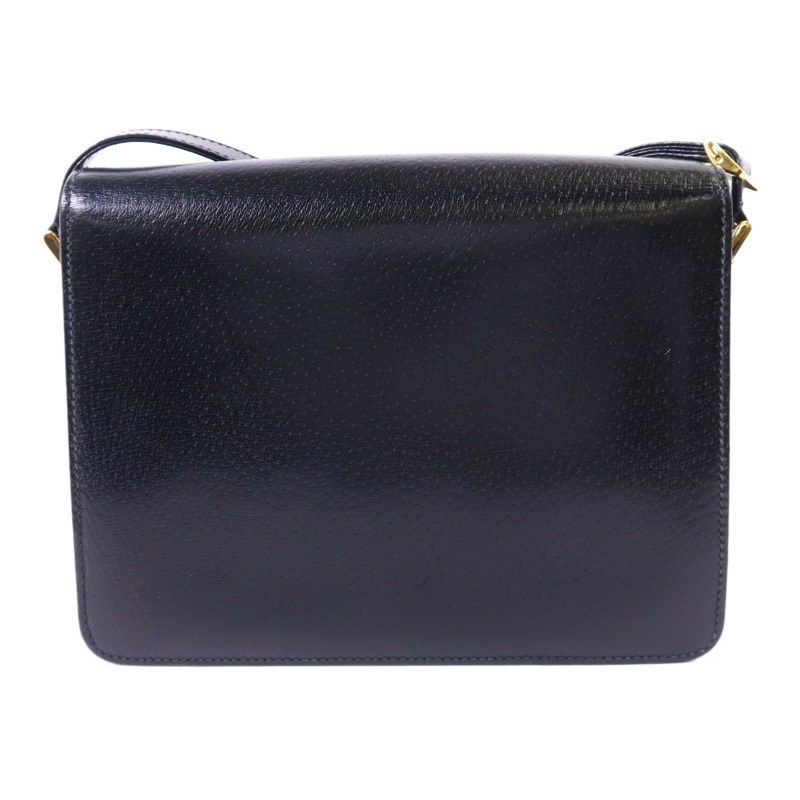 GUCCI 牛皮皮革Shoulder Bag金扣肩背袋-1