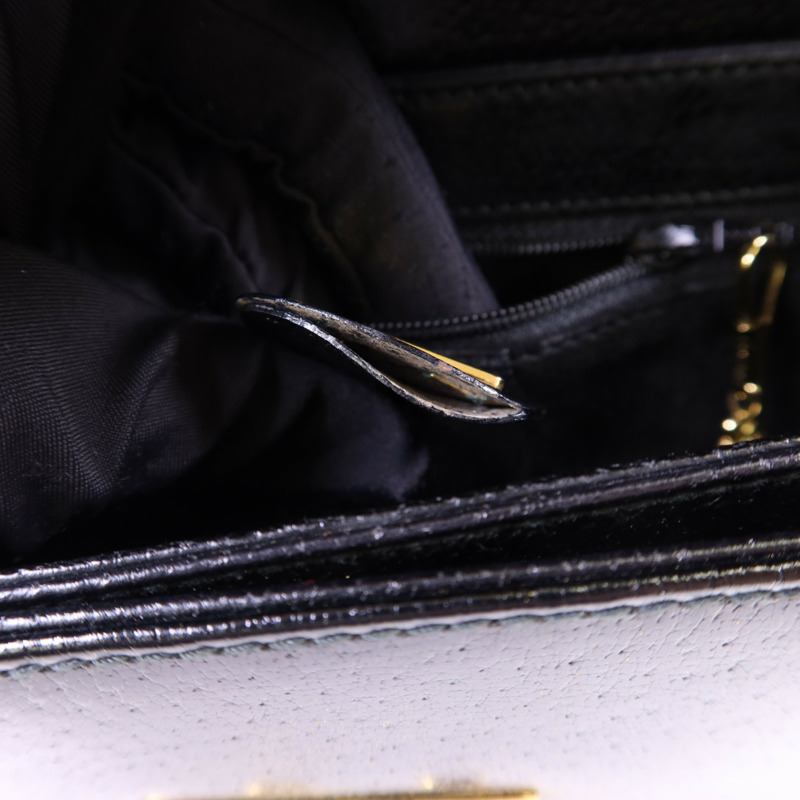 GUCCI 牛皮皮革Shoulder Bag金扣肩背袋-18