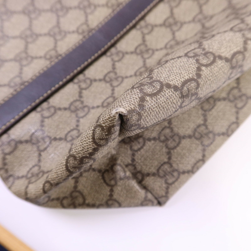 GUCCI 塗層帆布Tote Bag金扣手挽袋-14