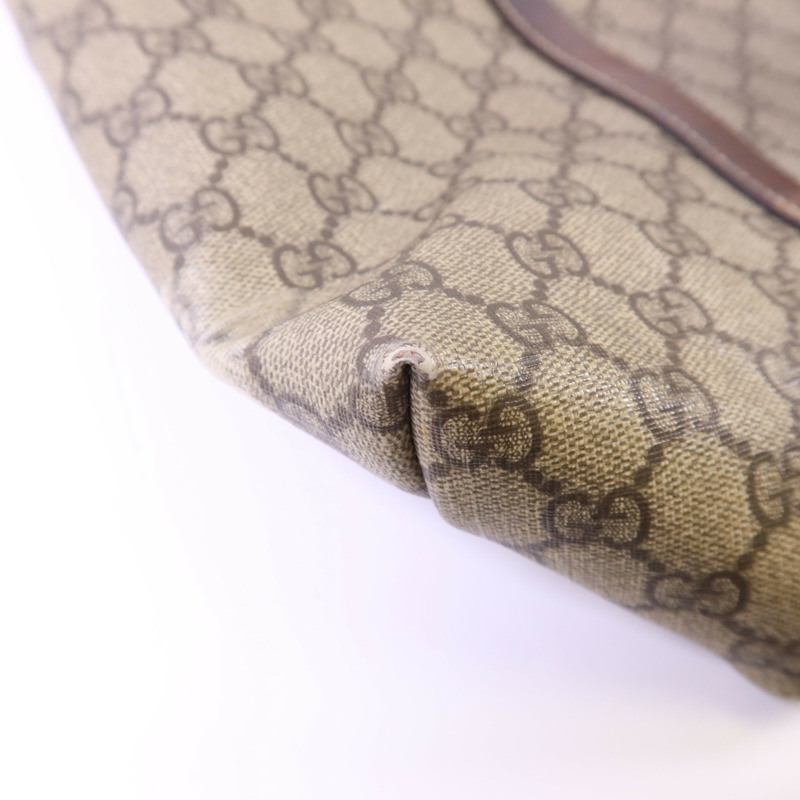 GUCCI 塗層帆布Tote Bag金扣手挽袋-15