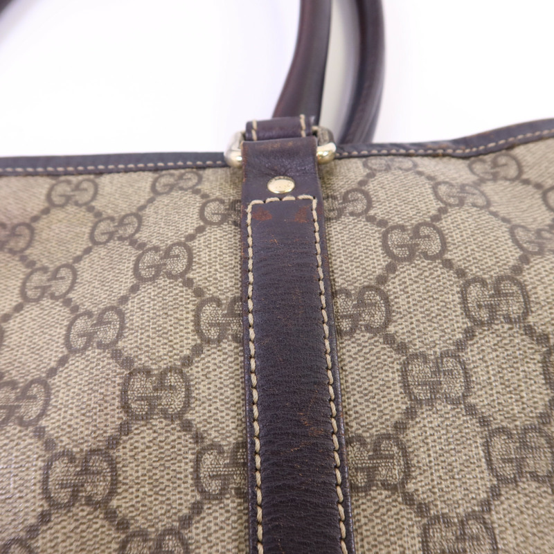 GUCCI 塗層帆布Tote Bag金扣手挽袋-17