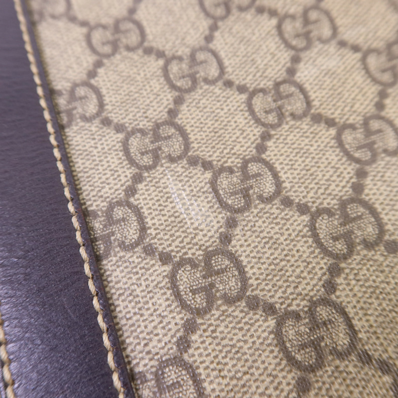 GUCCI 塗層帆布Tote Bag金扣手挽袋-19