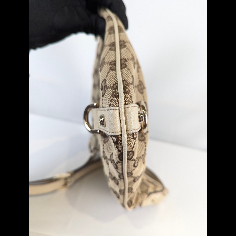 莉亞精品♡Gucci D型釦斜背包 二手美品-8