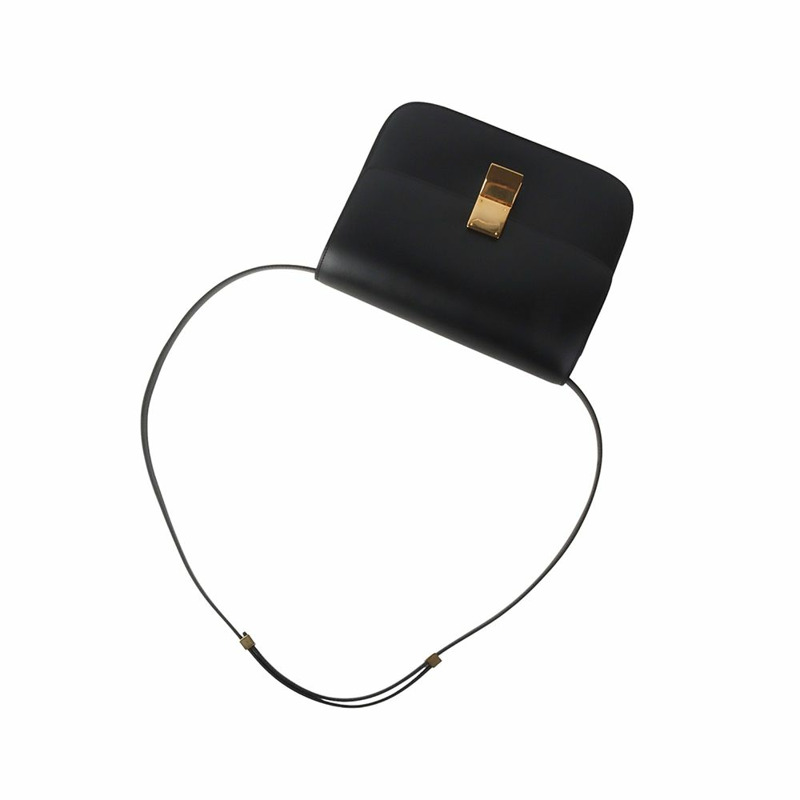 【包稅】CELINE 經典款中號金色盒子包 164173DLS 35821Y-3