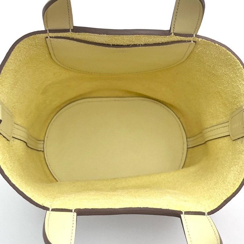 HERMES米爾頓黃銀扣 in the loop18豬鼻子菜籃子手提包 18*19.5*12 99新配件盒子塵袋-2