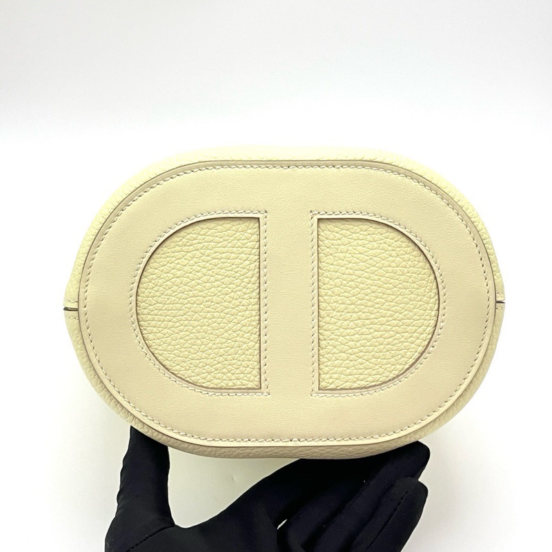 HERMES米爾頓黃銀扣 in the loop18豬鼻子菜籃子手提包 18*19.5*12 99新配件盒子塵袋-4