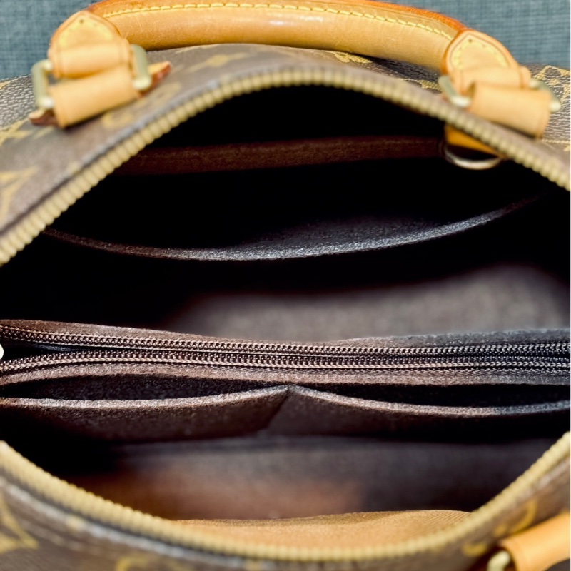 LV老花 speedy25 萬年經典保值款，專櫃常年斷貨 超級火爆-4