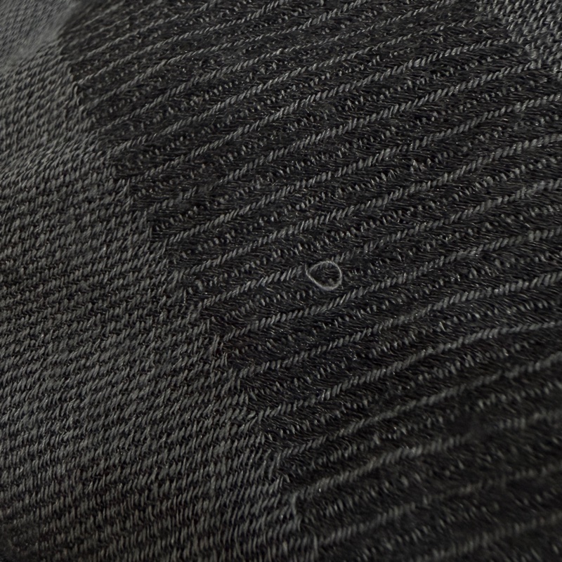 GUCCI 經典 GG 緹花 羊毛 蠶絲 混絲 直紋 雙色 流蘇 披肩 披巾 圍巾-41