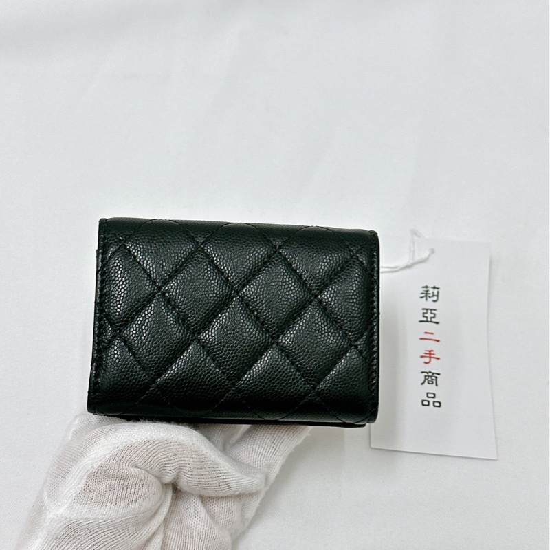 莉亞精品♡Chanel AP4901 三折短夾 二手-2