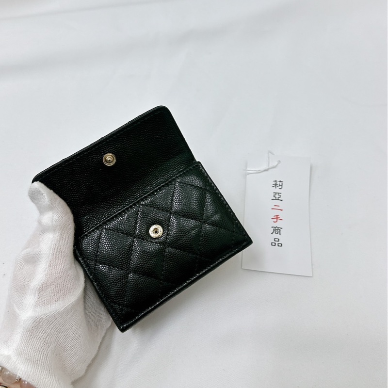 莉亞精品♡Chanel AP4901 三折短夾 二手-4