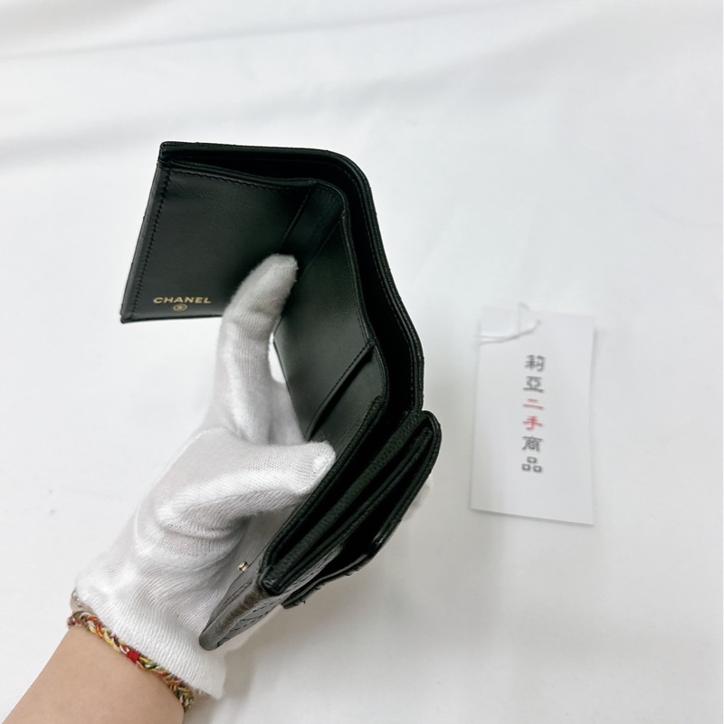 莉亞精品♡Chanel AP4901 三折短夾 二手-9