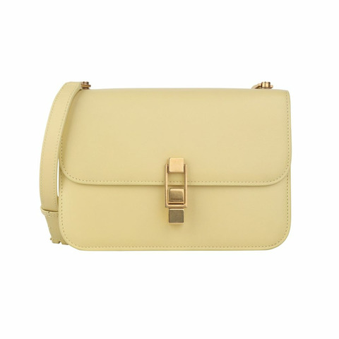 【包稅】SAINT LAURENT 復古白色單肩包 633214