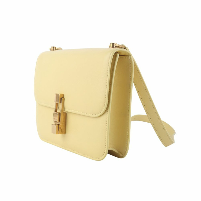 【包稅】SAINT LAURENT 復古白色單肩包 633214-1