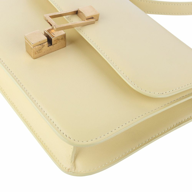 【包稅】SAINT LAURENT 復古白色單肩包 633214-4