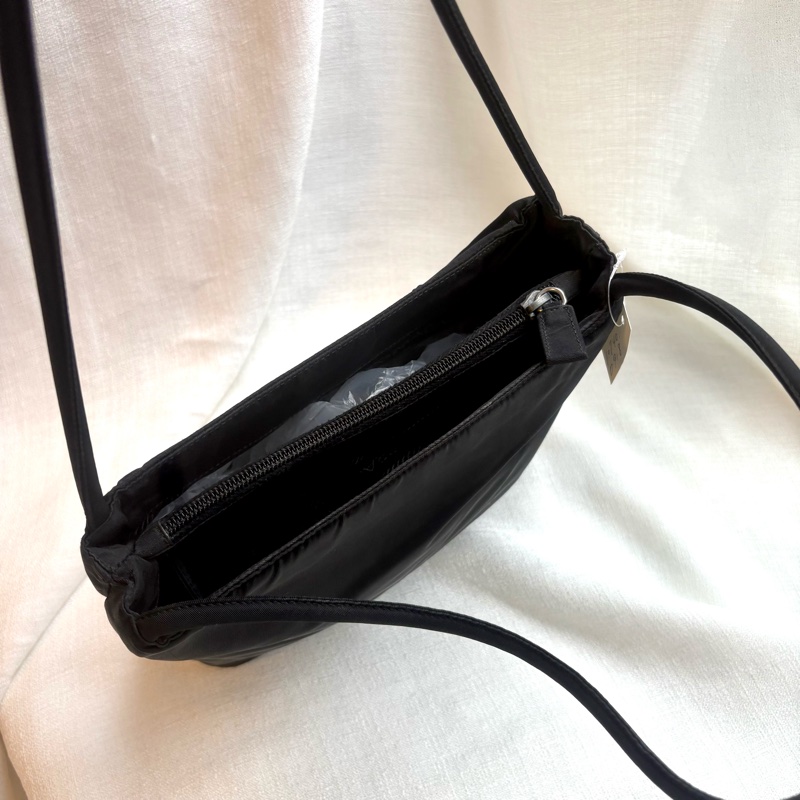 Prada 經典黑色尼龍托特包 Nylon tote bag 單肩包 手提包 23cm-10