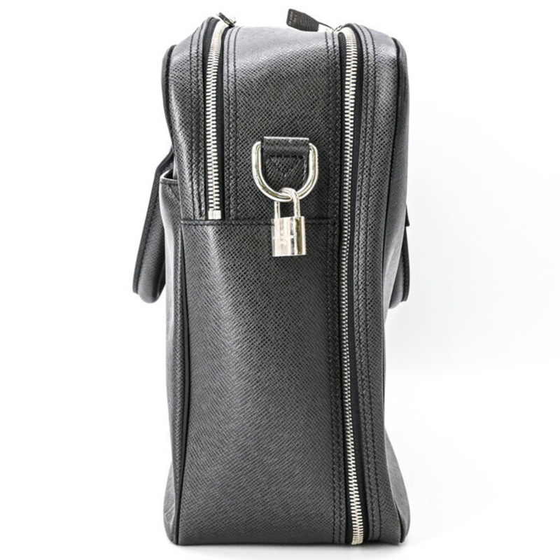 路易威登 Taiga Overnight 單肩包，男士，黑色/灰色，M32721-3