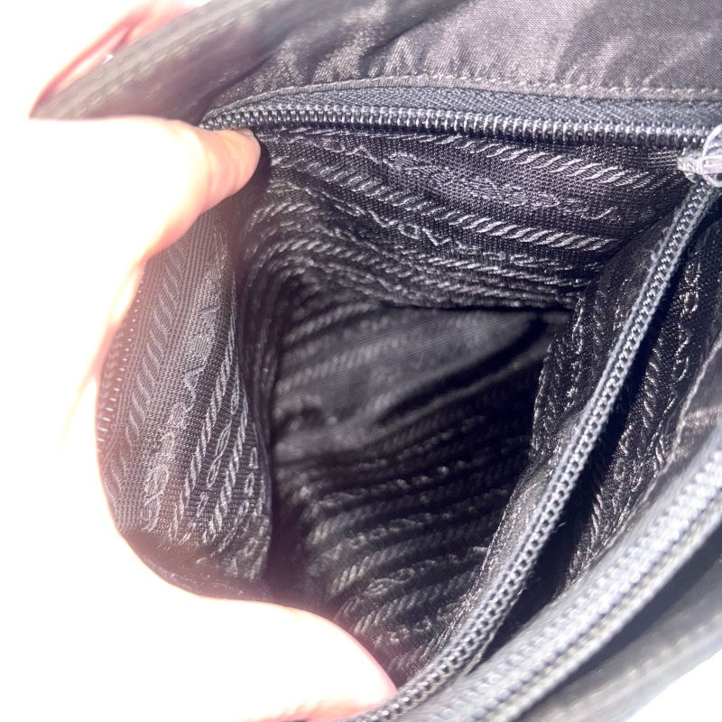 Prada 經典黑色尼龍托特包 Nylon tote bag 單肩包 手提包 23cm-37