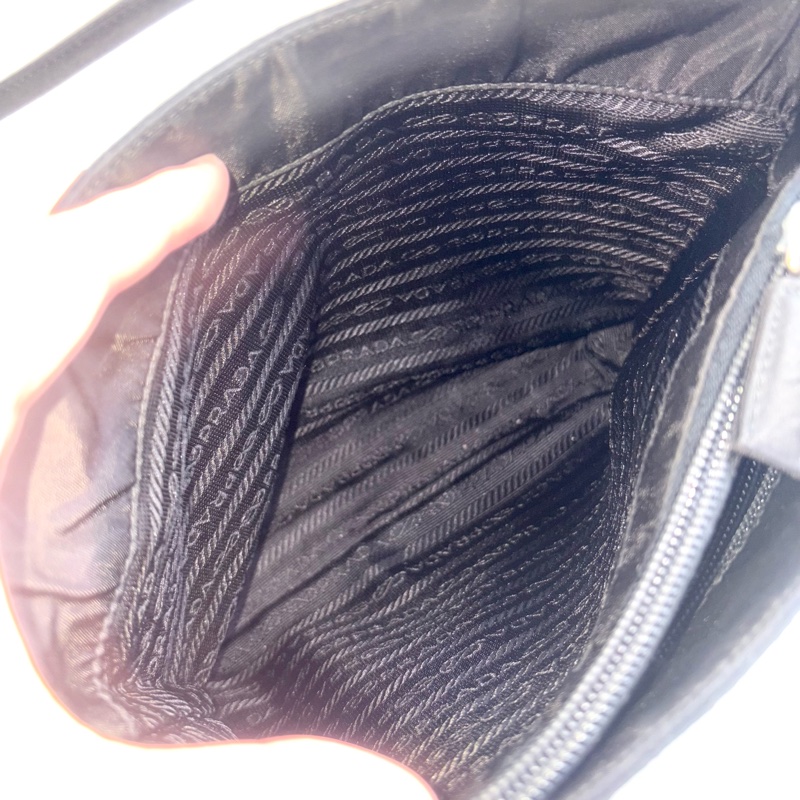Prada 經典黑色尼龍托特包 Nylon tote bag 單肩包 手提包 23cm-39