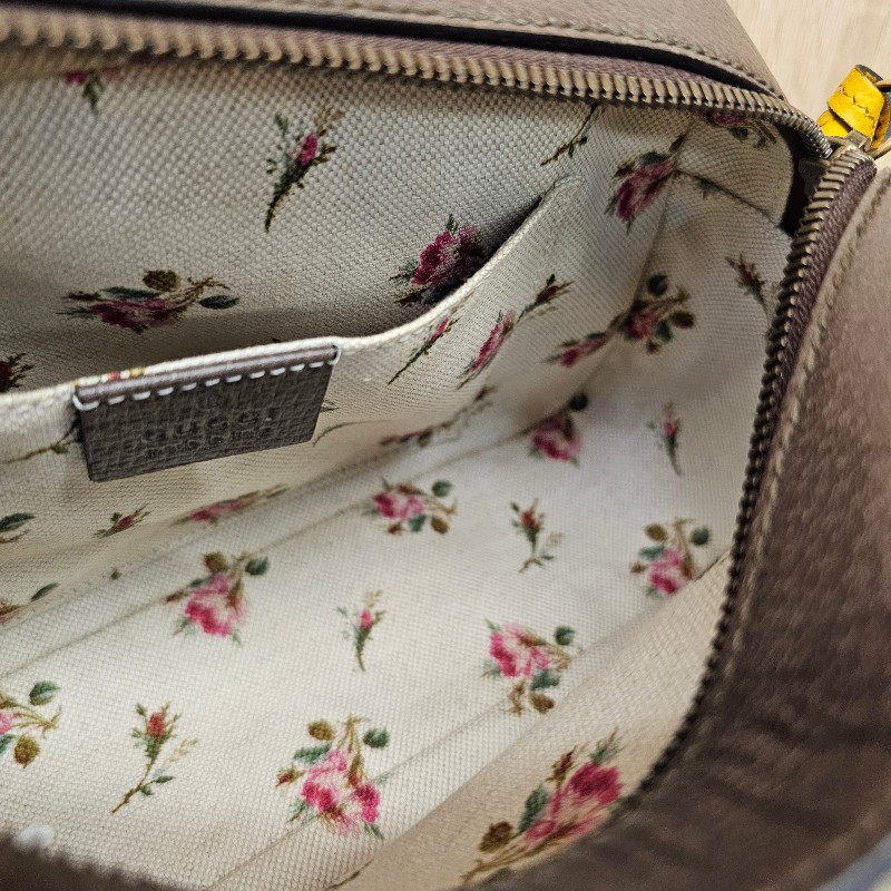 [新年到優惠經典相機包😳] Gucci老花虎頭綠紅綠背帶拉鏈相機包-20