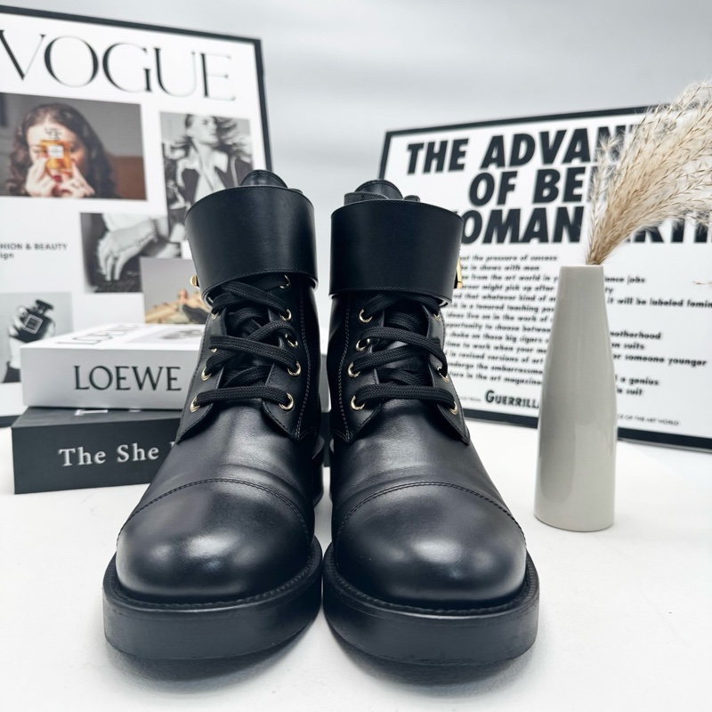 97新LV路易威登 wonderland黑金短靴 36碼 無附件-7