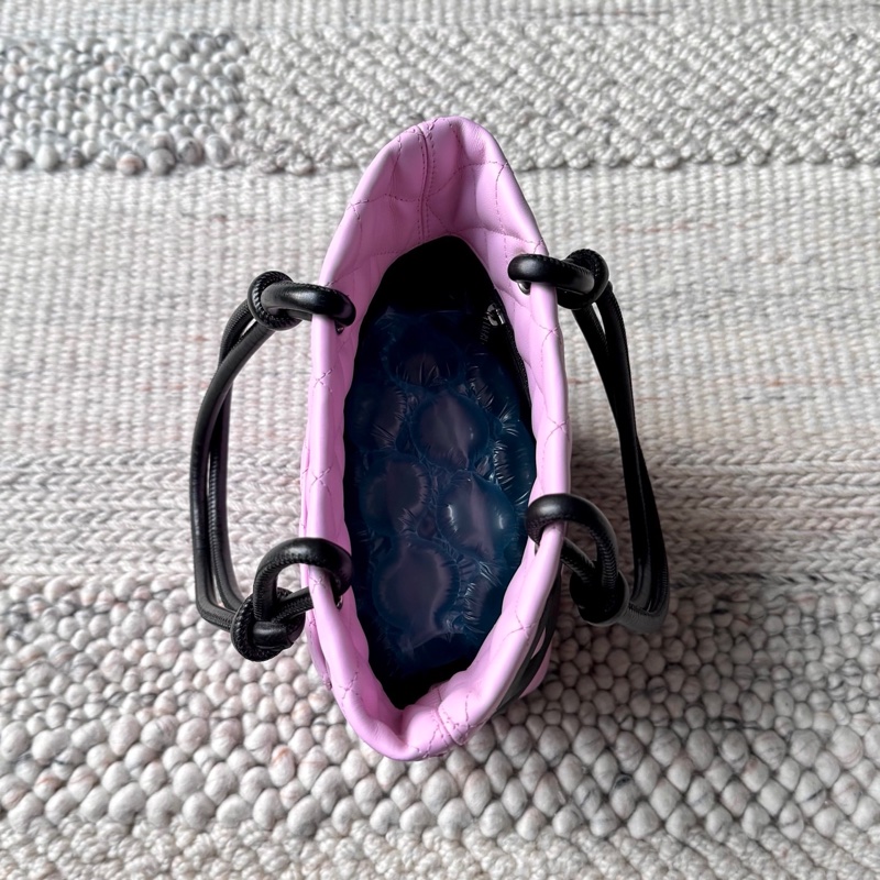 Chanel 粉色康鵬菜籃子-3