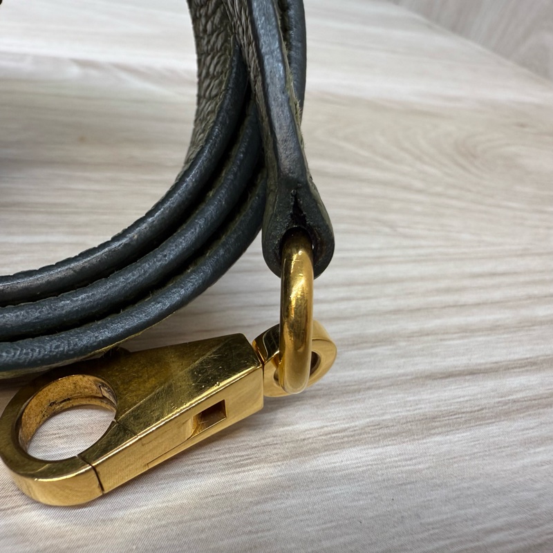 HERMES C6橄欖綠金釦Togo皮kelly32手提肩背-23