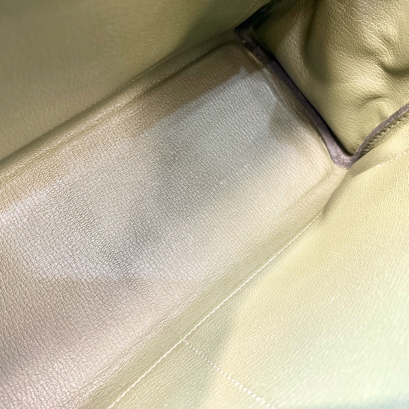 HERMES C6橄欖綠金釦Togo皮kelly32手提肩背-26