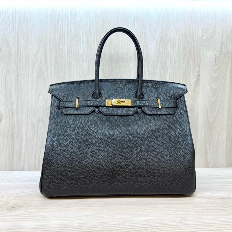 HERMES 89Noir黑金TOGO皮Birkin35-0