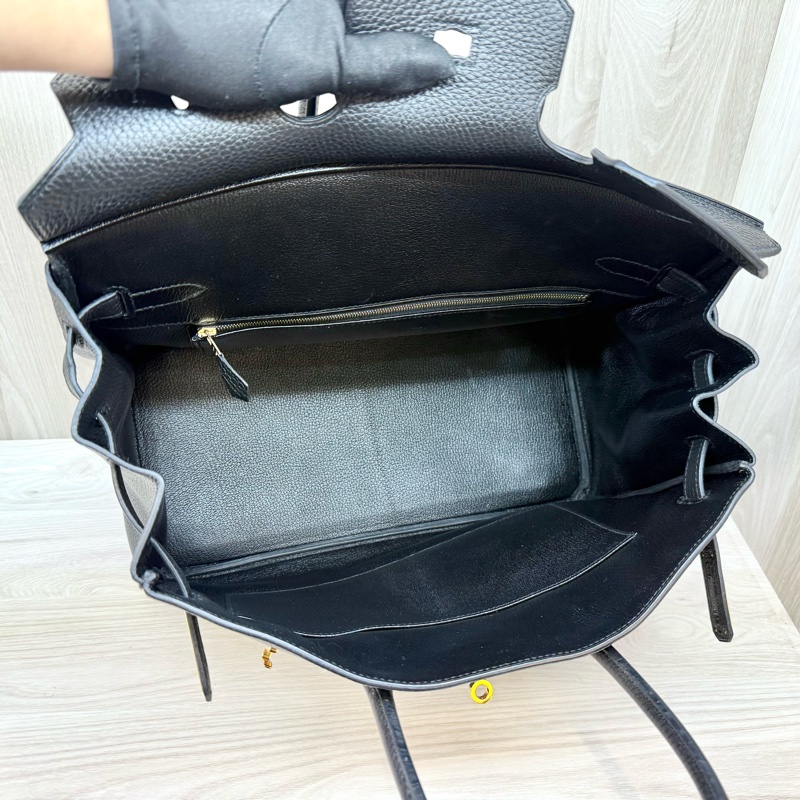 HERMES 89Noir黑金TOGO皮Birkin35-8