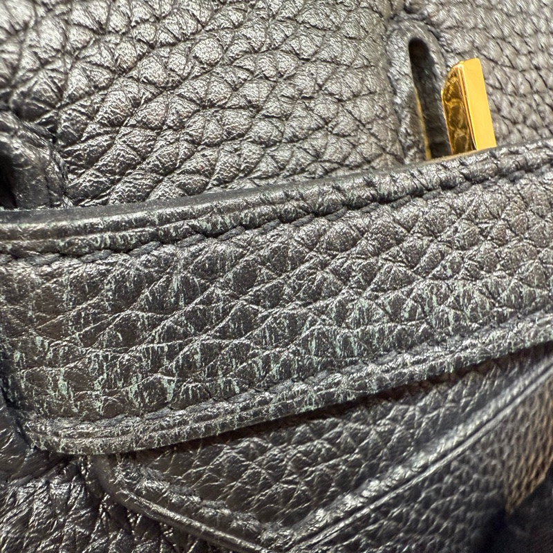 HERMES 89Noir黑金TOGO皮Birkin35-15